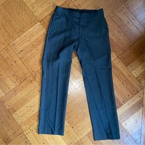 Calvin Klein Men’s Gray Flat Front Pants 30x30